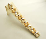 Bicolor gouden fantasie armband
